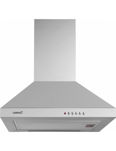 Campana Decorativa Cata V 500 X Inox 50cm Piramidal 420m3h