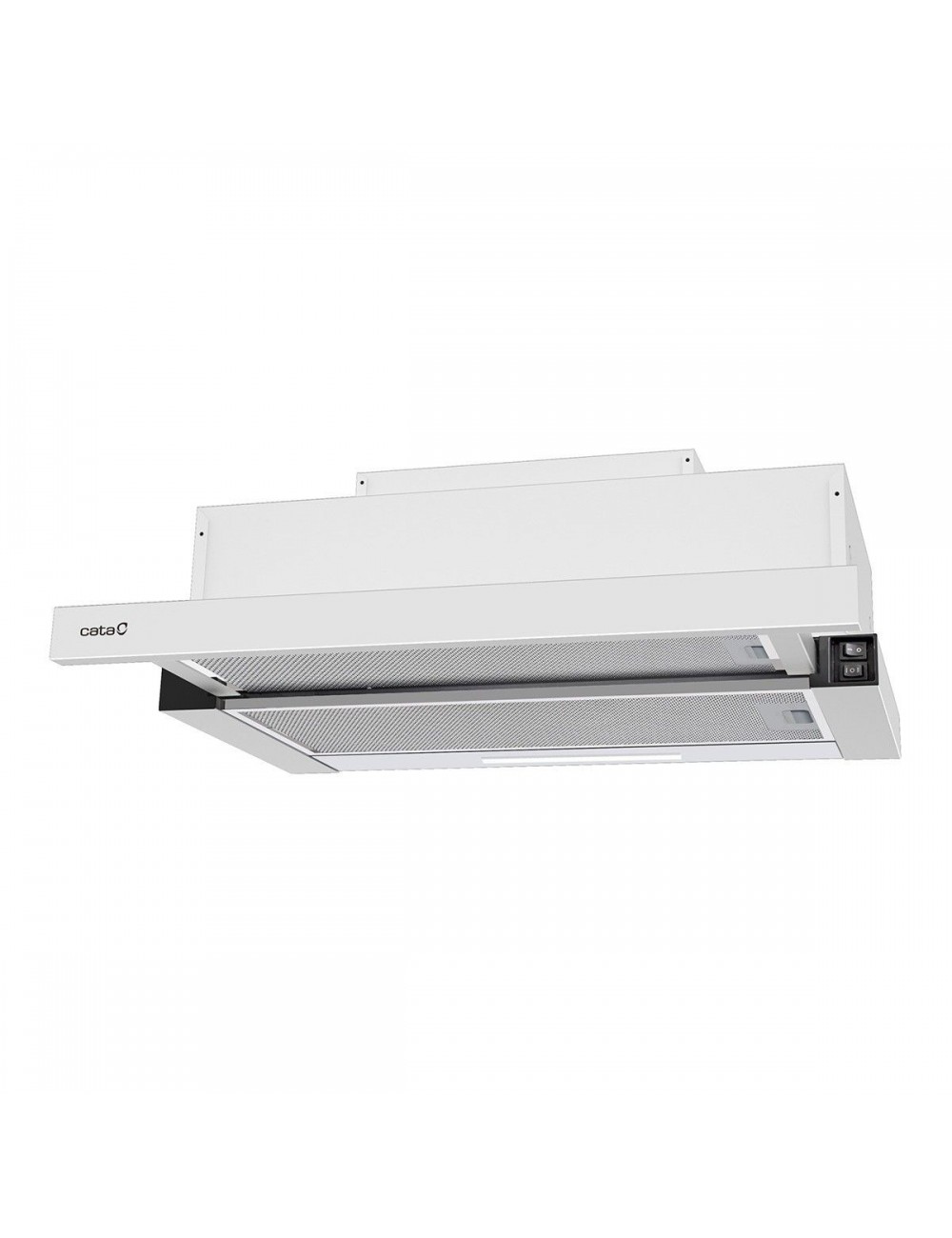 Cata Campana Telescópica TFH6630WH 60cm Blanca 575m3/h Clase A+ Cata - 1 Cata Campana Telescópica TFH6630WH 60cm Blanca 575m3/h Clase A+ Cata - 1