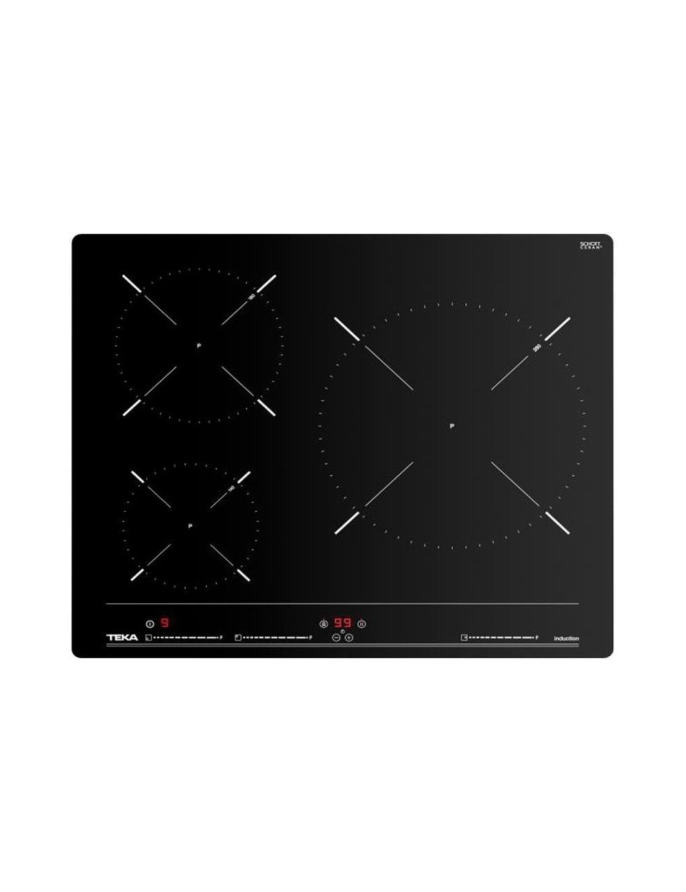 Teka Encimera Inducción IBC63010 3 Zonas 60cm Teka - 1