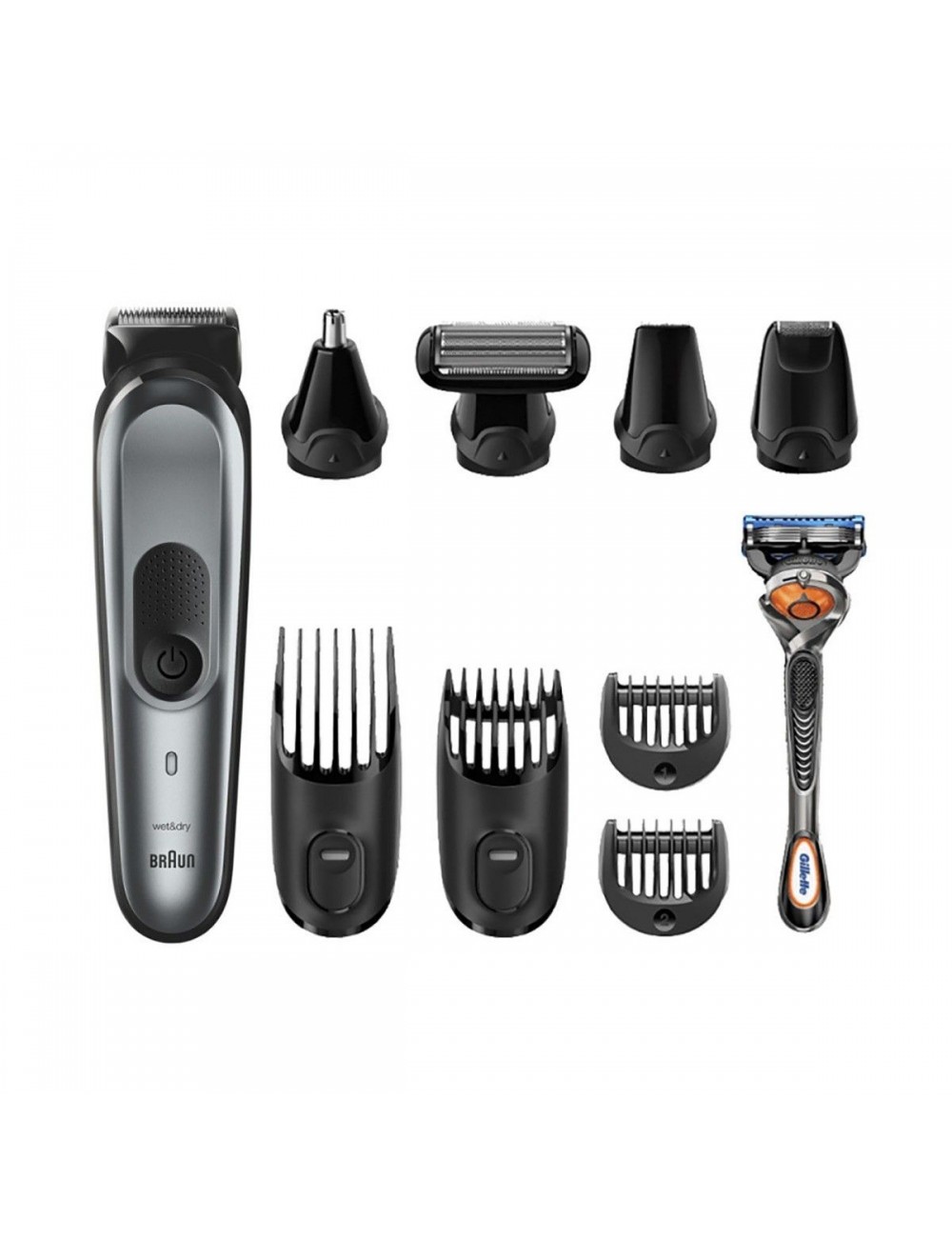 Recortadora Multigroomer Braun MGK 7221 10 en 1 Styling Kit