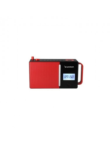 Sunstech RPDS500 Portátil Digital Negro, Rojo Sunstech - 1