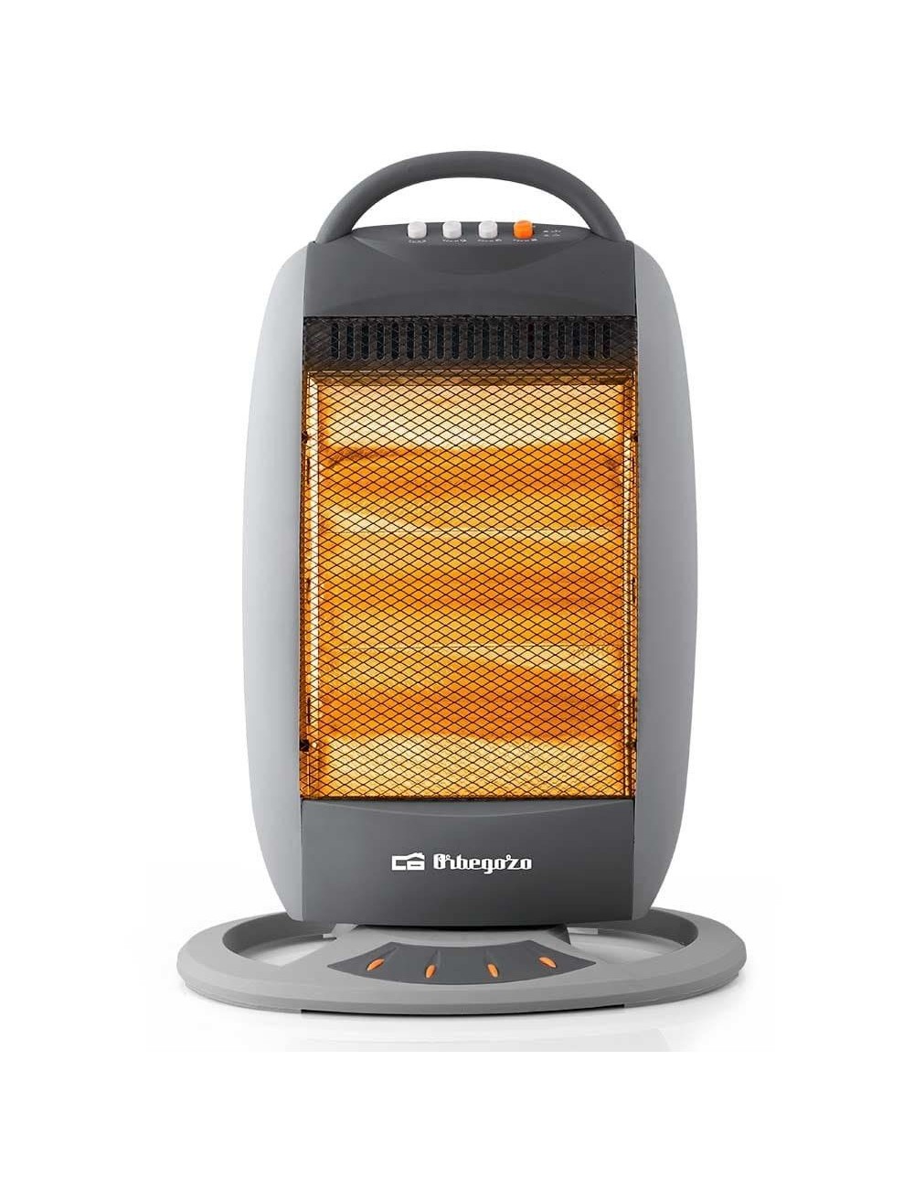 Estufa halógena ORBEGOZO BP 5008 1200W 3 Barras Oscilante Estufa halógena ORBEGOZO BP 5008 1200W 3 Barras Oscilante