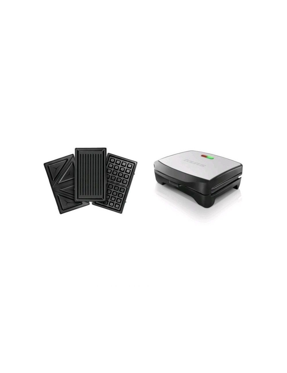 Taurus Miami Premium sandwichera 900 W Negro, Acero inoxidable Taurus - 1
