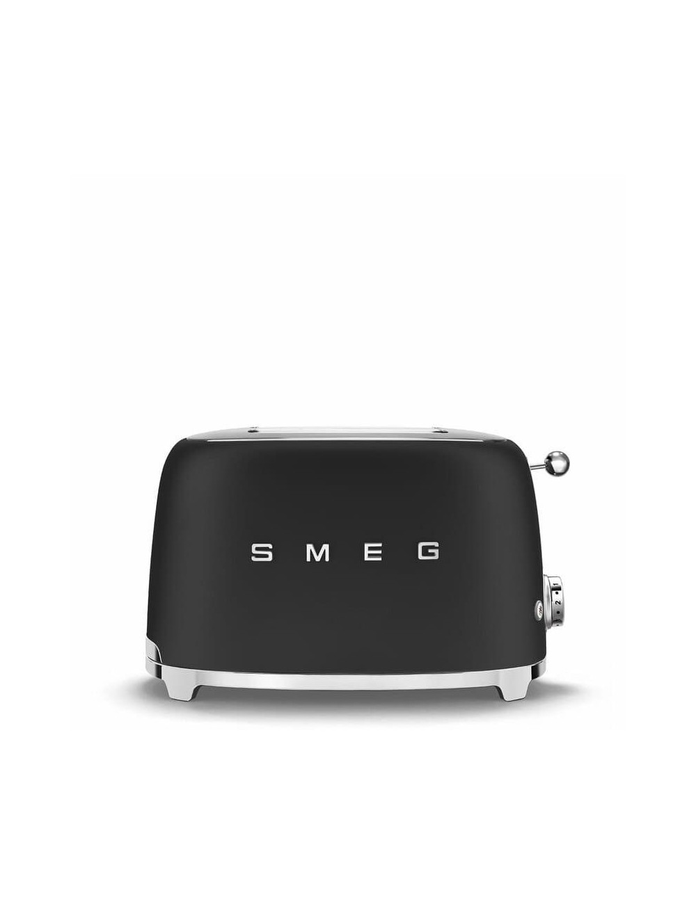 NUEVO! Tostador vintage Smeg TSF01BLMEU Negro Mate Años 50 Style 2 rebanadas