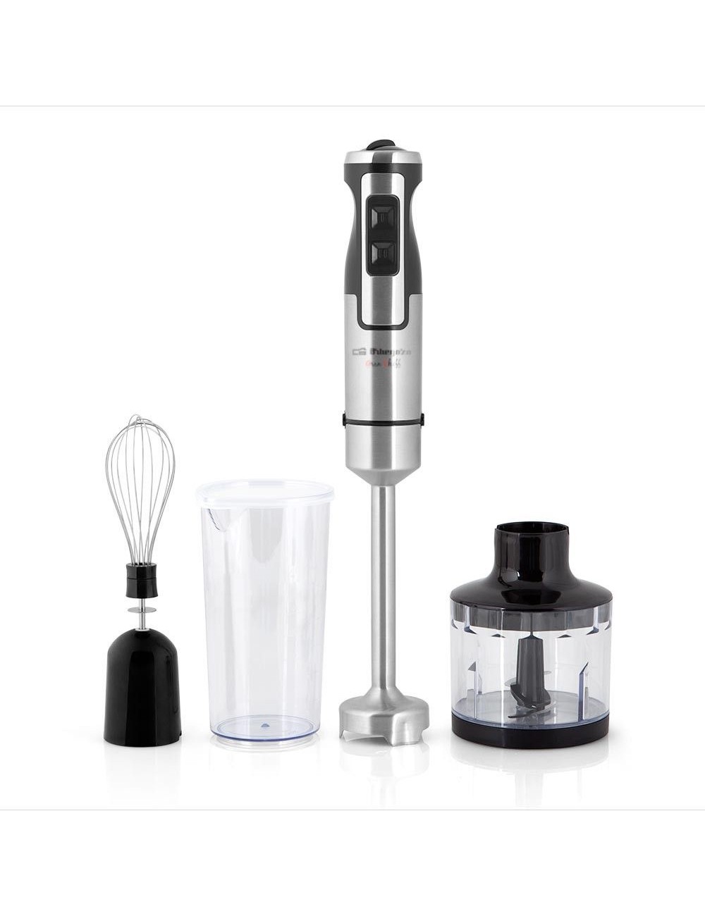 Batidora de mano Orbegozo BT-2760 1000W Inox + Accesorios Batidora de mano Orbegozo BT-2760 1000W Inox + Accesorios