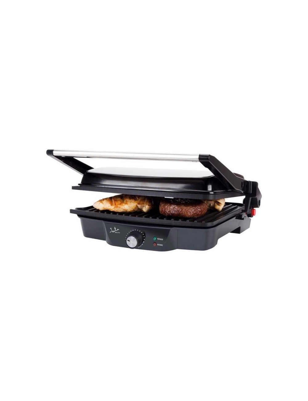 Sandwichera Grill JATA GR594 Inox 2000w Apertura 180º