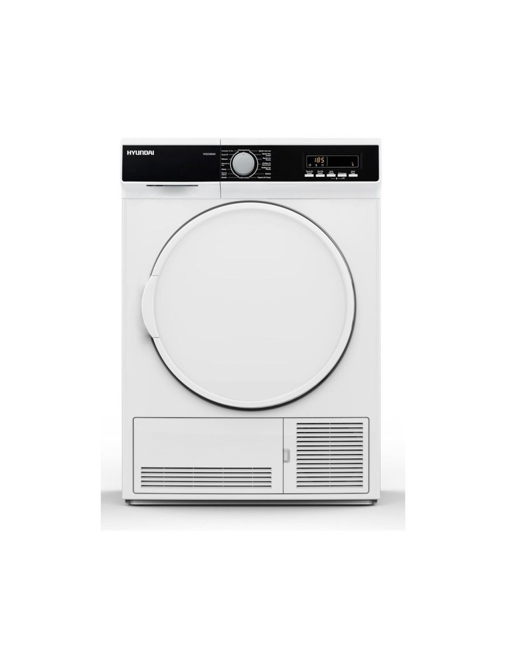 Hyundai Secadora Condensación Hyseco8shbe 8kg Blanca Clase B Hyundai - 1