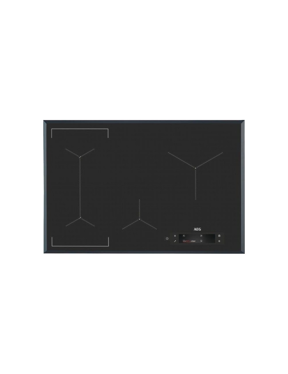 Aeg Encimera Inducción IAE84881FB 4 Zonas Flex 80cm Biselada AEG - 1