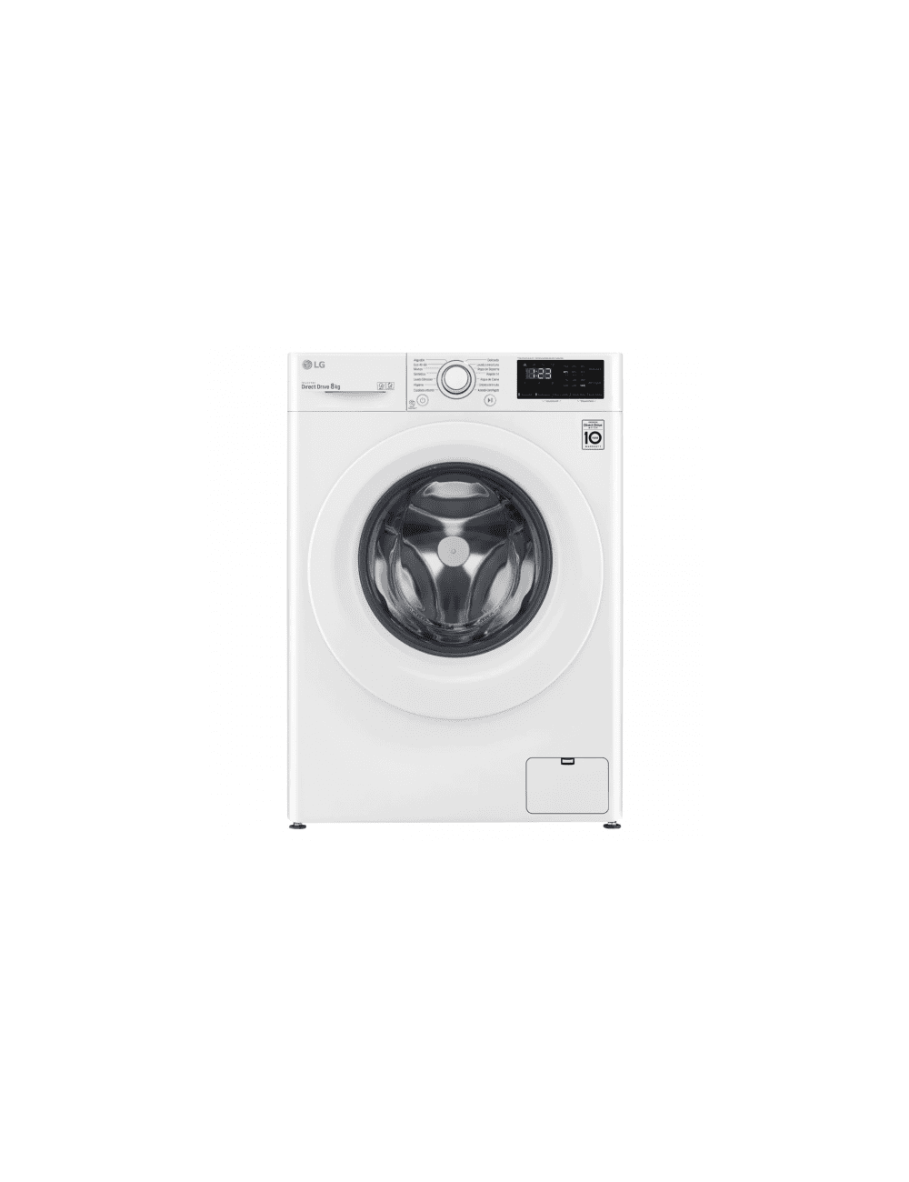 Lg Lavadora Carga Frontal F4WV3008N3W 8kg Blanca 1400 Rpm Clase C LG - 1