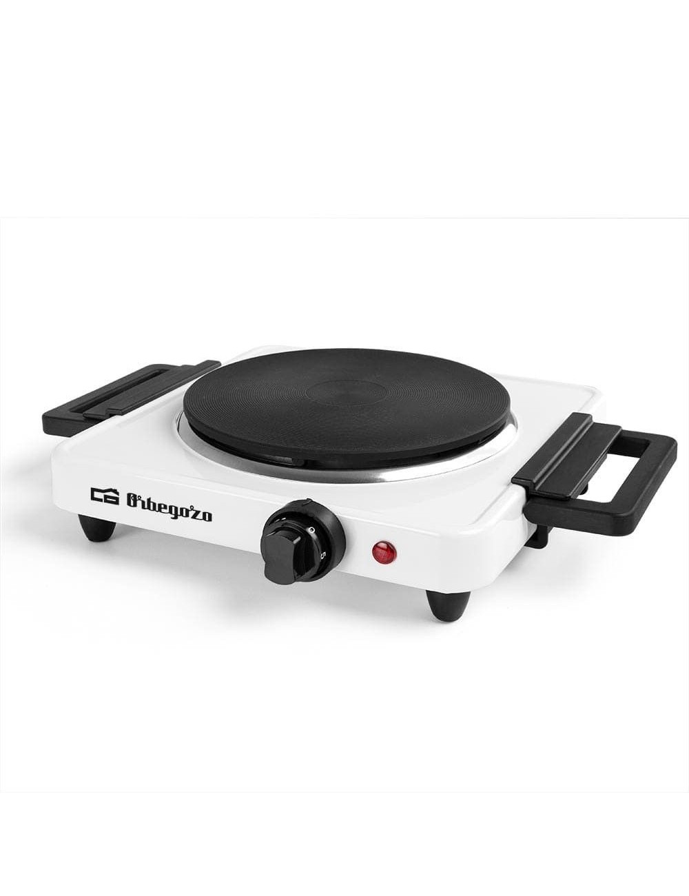 Orbegozo Encimera Eléctrica PE2715 1 Zona 29x29cm Blanca Portátil 1500W  Orbegozo - 1