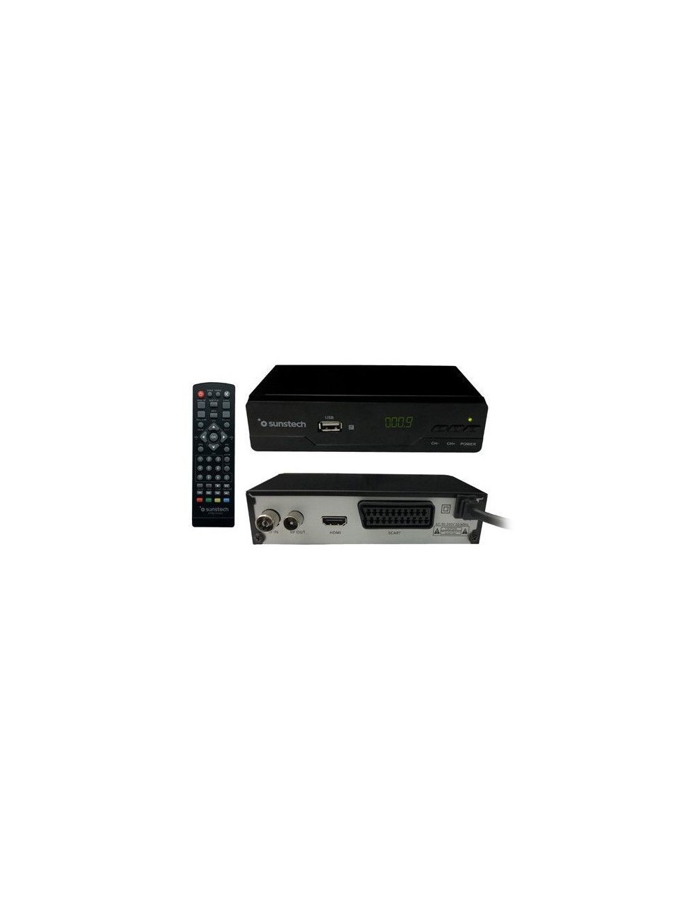 SUNSTECH DECODIFICADOR DIGITAL DTB-210HD2BK 2a GENERACION. Sunstech - 1