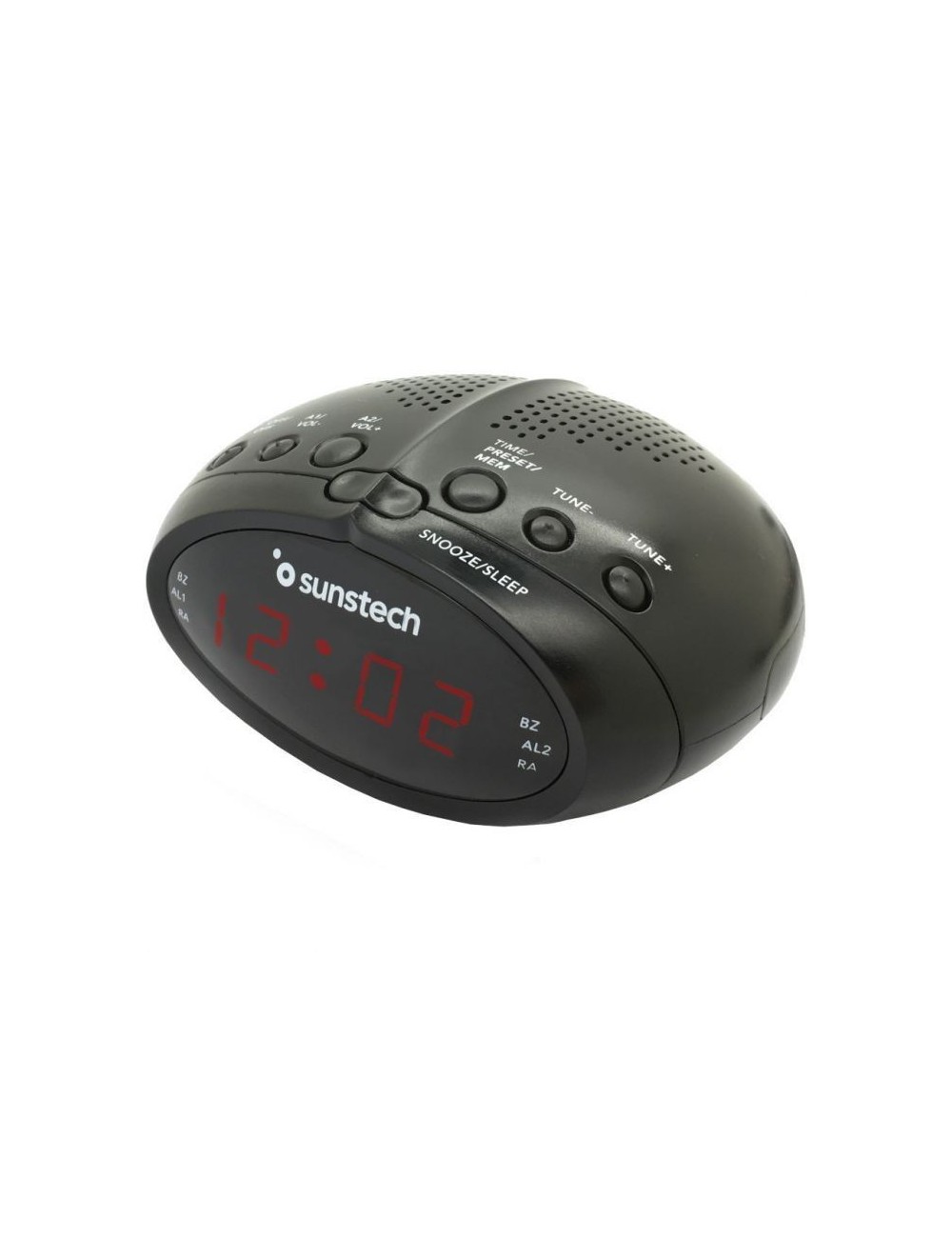 SUNSTECH RADIO RELOJ FR-D17BK DESPERTADOR NEGRO DIGITAL. Sunstech - 1