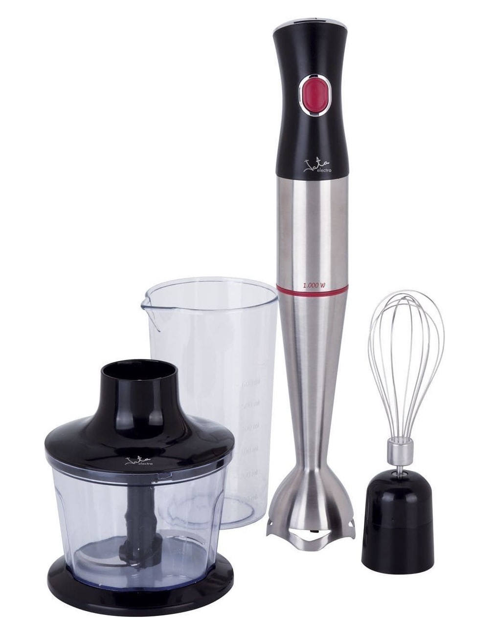 JATA BATIDORA BT-177 PIE INOX 1000w + ACC. Jata - 1