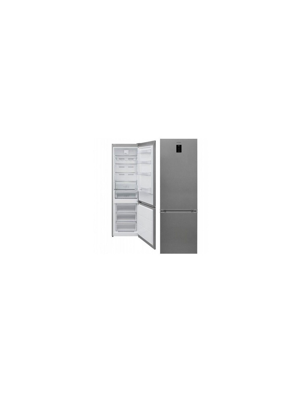 Hyundai Frigorífico Combi HYC200E8NFX2E 2’01m Inox NoFrost 379L Clase E Hyundai - 1