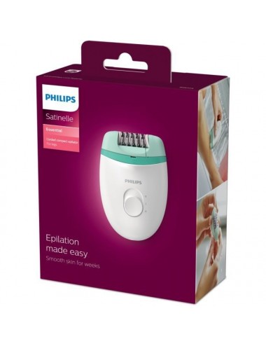 Depiladora Philips Satinelle Essential BRE224-00 Con Cable Compacta