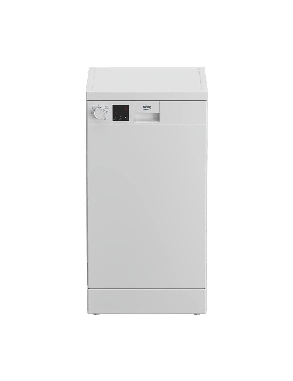 Lavavajillas Beko DVS05024W Blanco 45cm Clase E Display Led