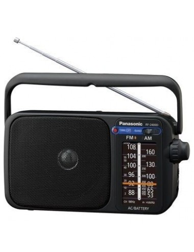 Radio portátil Panasonic RF-2400DEG-K Negra multibanda