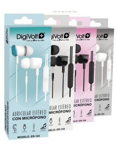DIGIVOLT AURICULAR ER-124 DEPORTIVO CON MICRO Y PINZA Digivolt - 1
