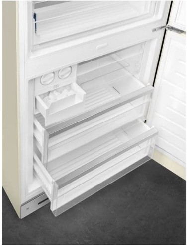 Smeg Frigorífico Combi FAB38RCR5 Bombino 2''05m Crema No Frost 481L Clase E Smeg - 6