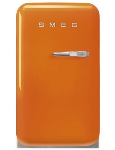 Frigorífico 1 puerta Smeg FAB5LOR5 Naranja Años 50 Style Minibar Apertura Izquierda
