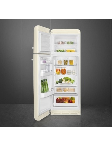 Smeg Frigorífico 2 Puertas FAB30LCR5 Bombino 1’72m Crema 294L Clase D Smeg - 2