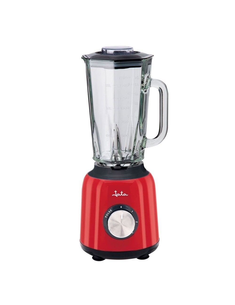 JATA BATIDORA VASO BT-795 ROJA  JARRA CRISTAL 1200W 1.5L. Jata - 1