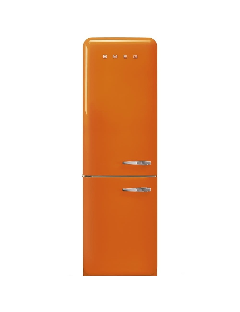 Frigo Combi Smeg FAB32LOR5 Naranja Años 50 Style | 196,8cm| Apertura Izquierda| ENVÍO GRATIS