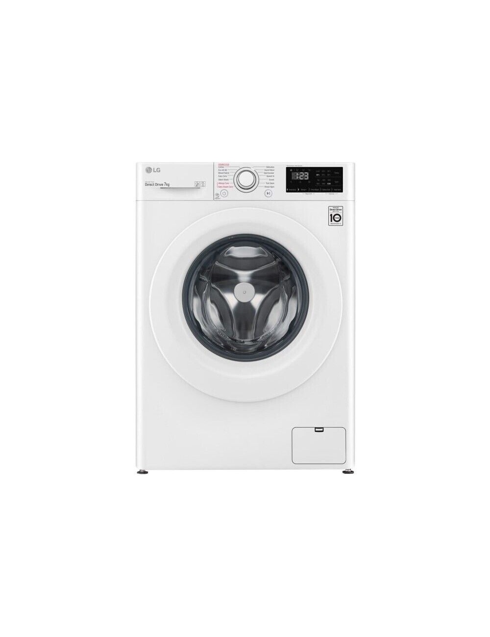 Lg Lavadora Carga Frontal F2WV3S70S3W 7kg Blanca 1200 Rpm Vapor Clase D LG - 1