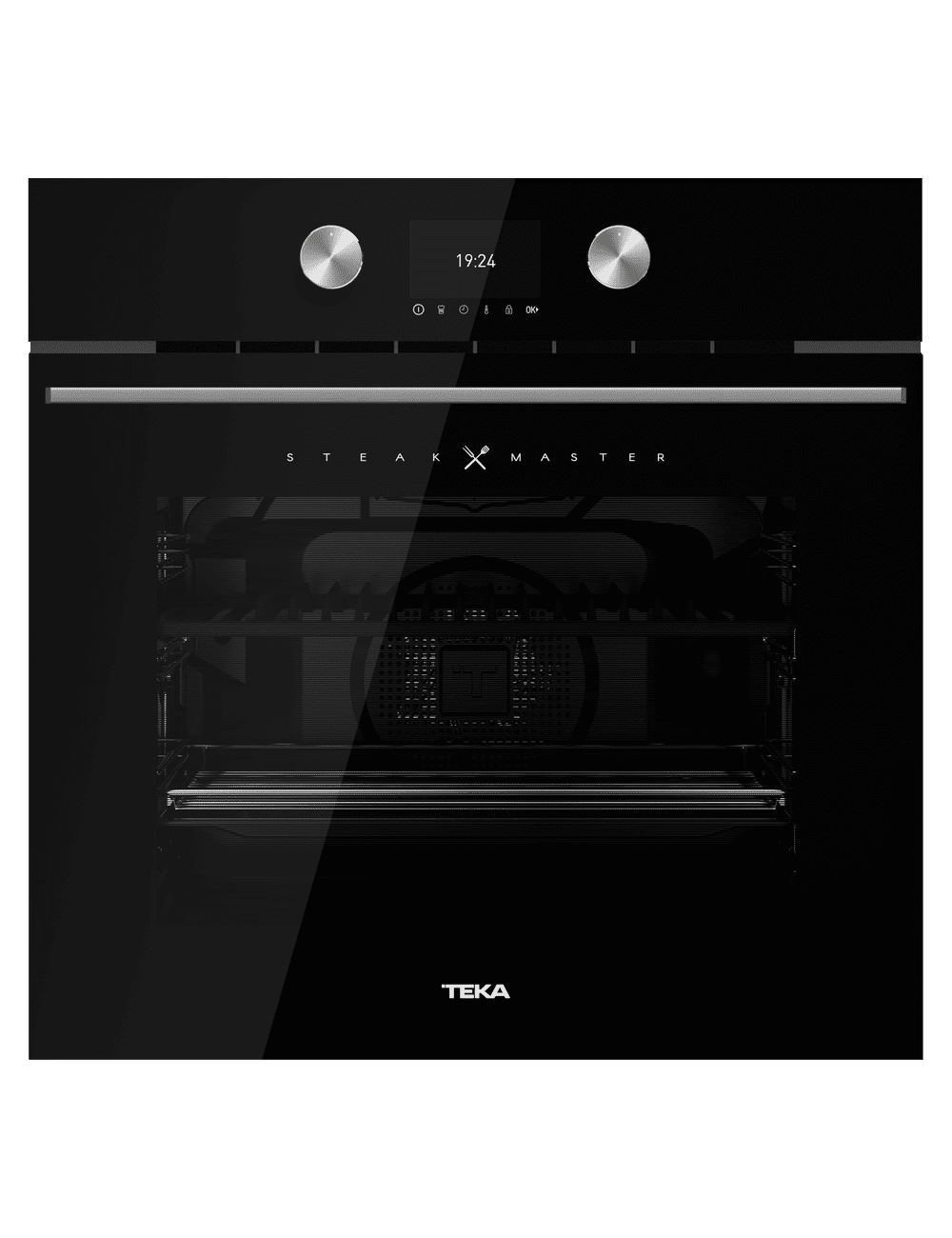 Teka Horno STEAKMASTER CRISTAL Pirolítico Hidrolítico 71L Barbacoa Guías Clase A Teka - 1