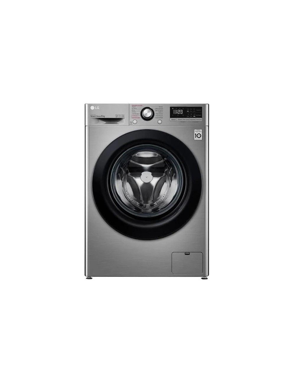 Lg Lavadora Carga Frontal F4WV3009S6S 9kg Inox 1400 Rpm  Clase B  LG - 1