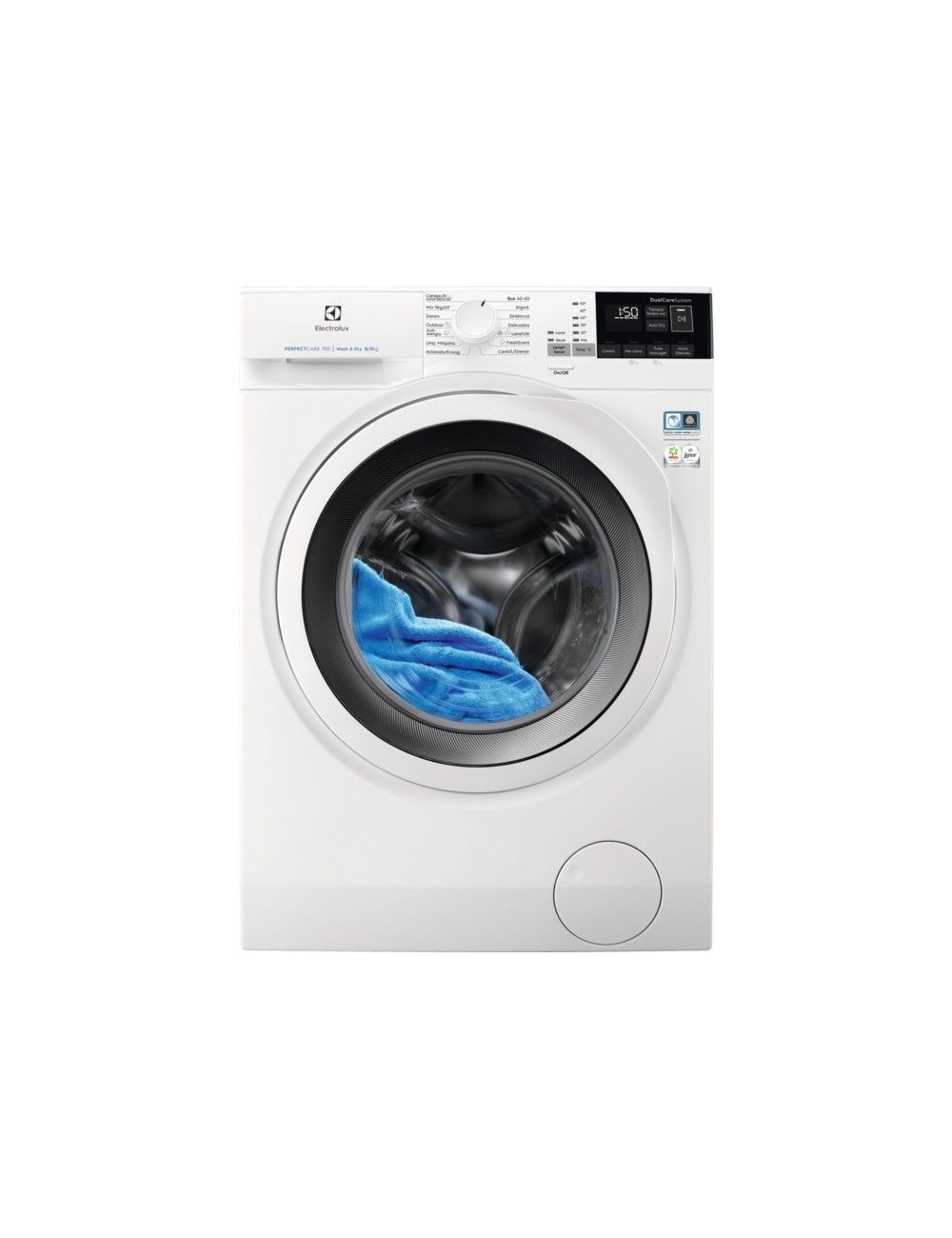 Electrolux LavadoraSecadora  EW7W4858OB 8/5kg Blanca 1600 Rpm Clase D  Electrolux - 1