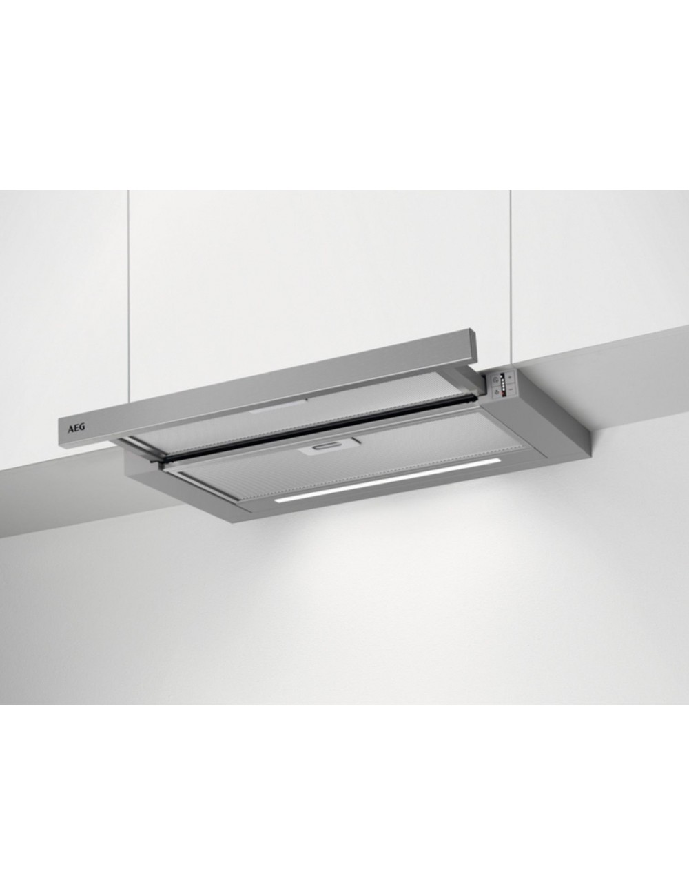 Aeg Campana Telescópica DPE5660M 60cm Inox 445m3/h Clase A AEG - 1