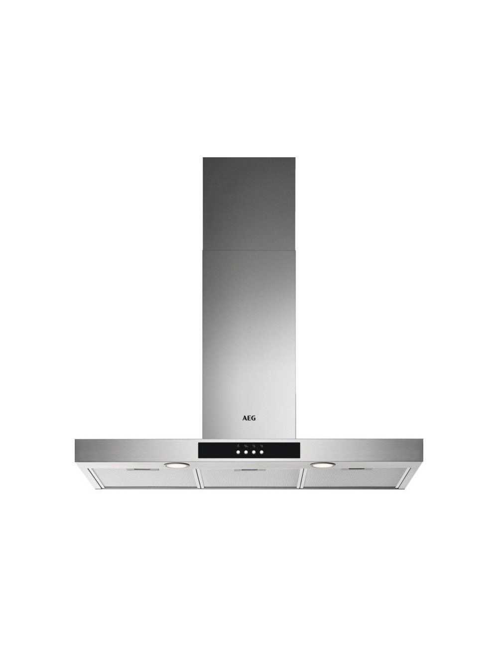 Aeg Campana Decorativa DBB3951M 90cm Inox 600m3/h Clase C AEG - 1