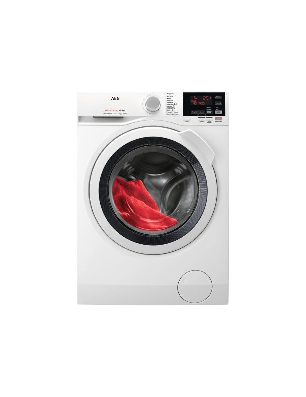 Aeg LavadoraSecadora  L7WBG851 8/5kg 1600 Blanca Rpm Clase A AEG - 1