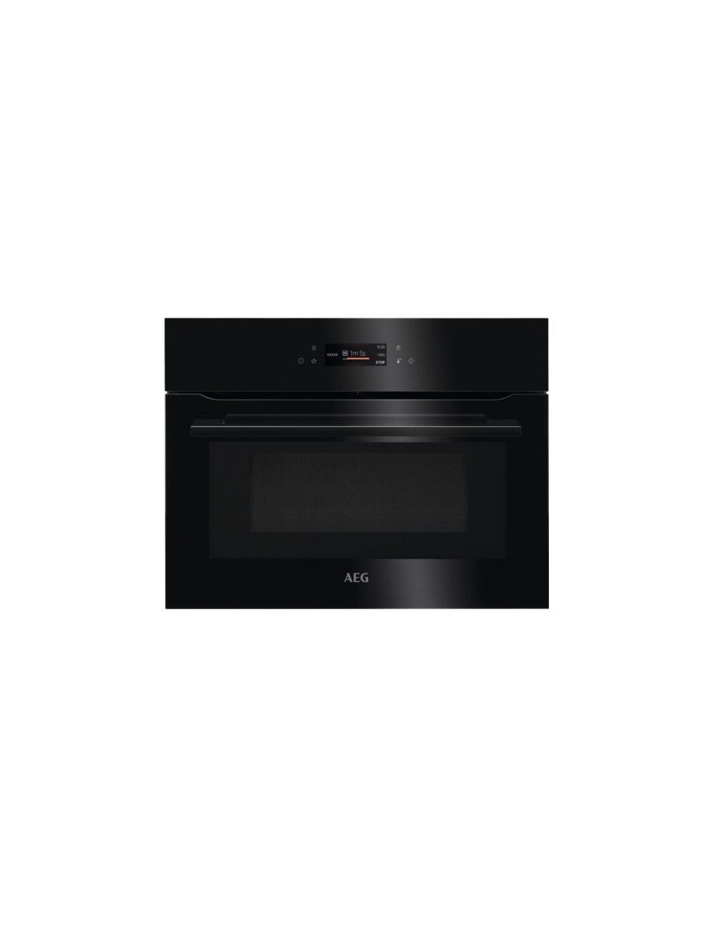Aeg Horno Compacto KMK721880B Multifunción Negro Microondas Con Grill 42L  AEG - 1