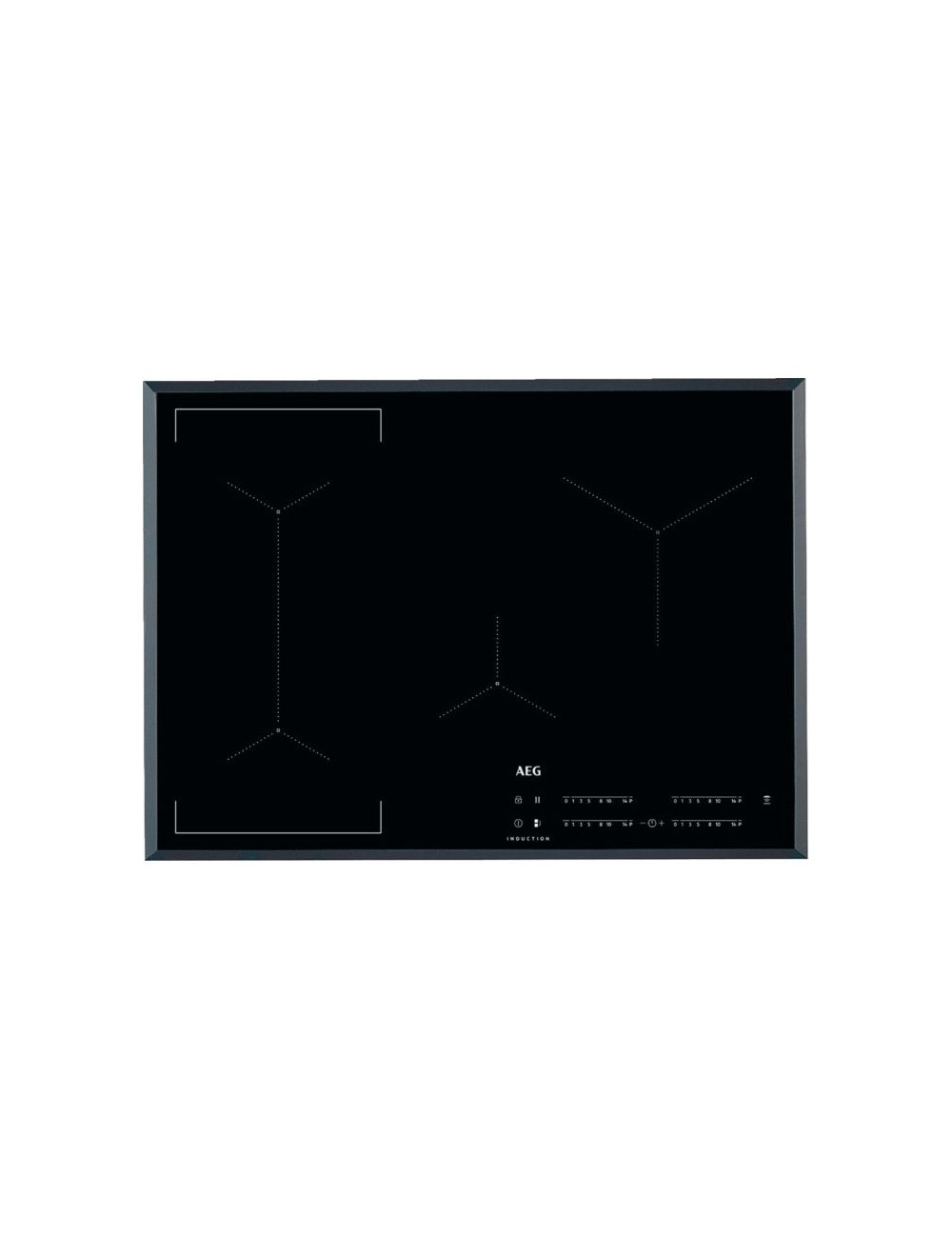 Aeg Encimera Inducción IKE74441FB 4 Zonas 70cm Biselada AEG - 1