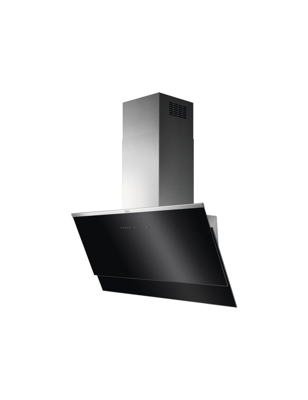 Aeg Campana Decorativa DVE5971HG 90cm Inox Cristal Negro 400m3/h Clase A AEG - 1