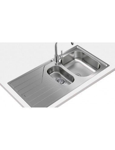 Teka UNIVERSE 60 T-XP 1½B 1E Lavabo sobre-encimera Rectangular Acero inoxidable
