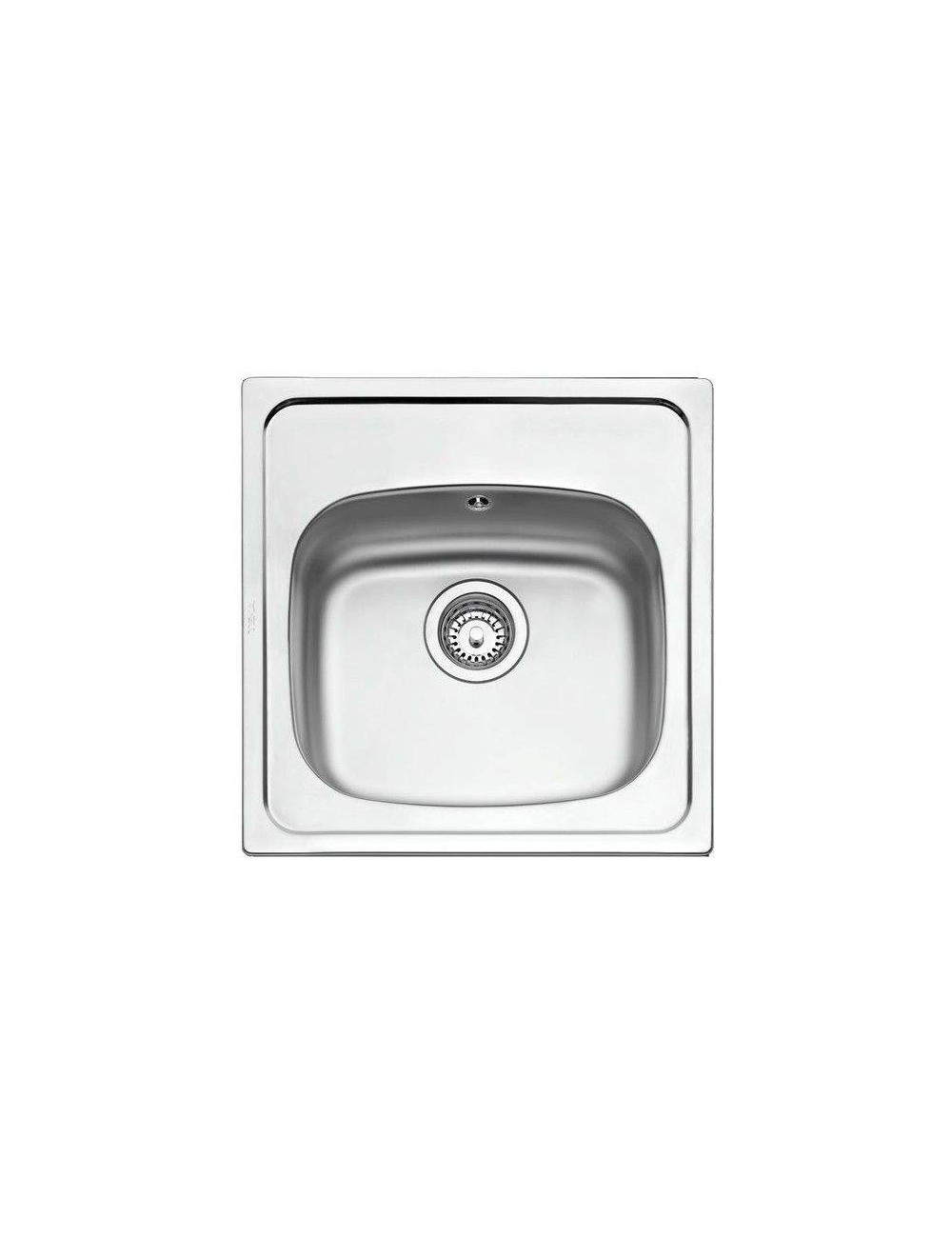 Teka STARBRIGHT 50 E-XP 1C Lavabo sobre-encimera Plaza Acero inoxidable