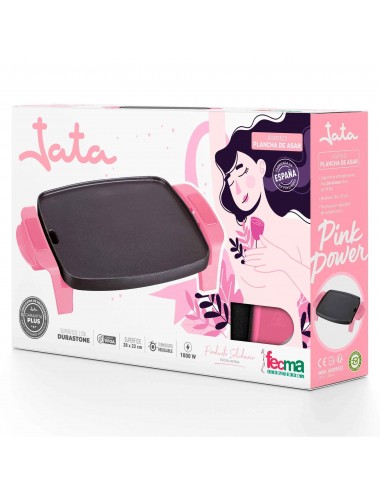 JATA Plancha De Asar JEGR-5522 SOLIDARIA CONTRA EL CÁNCER DE MAMA Jata - 2