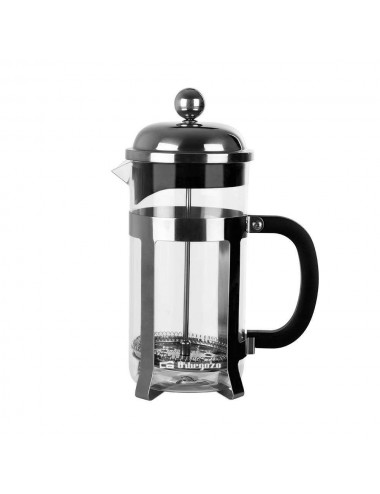 ORBEGOZO CAFETERA  KFP1000 FRANCÉS DE PRENSA 1 L NEGRO, ACERO INOXIDABLE, TRANSPARENTE Orbegozo - 2