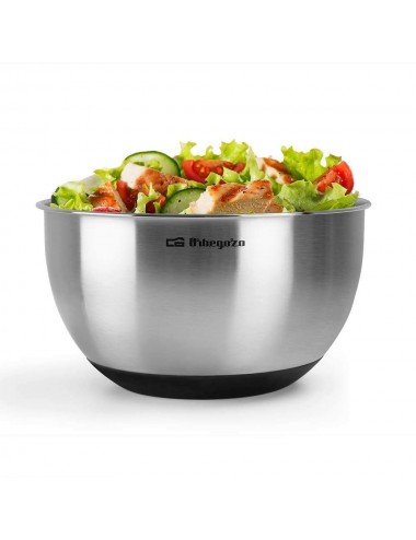ORBEGOZO   BOA 5000 RECIPIENTE DE ALMACENAR COMIDA ALREDEDOR CUENCO 5 L NEGRO, ACERO INOXIDABLE 1 PIEZA(S) Orbegozo - 2