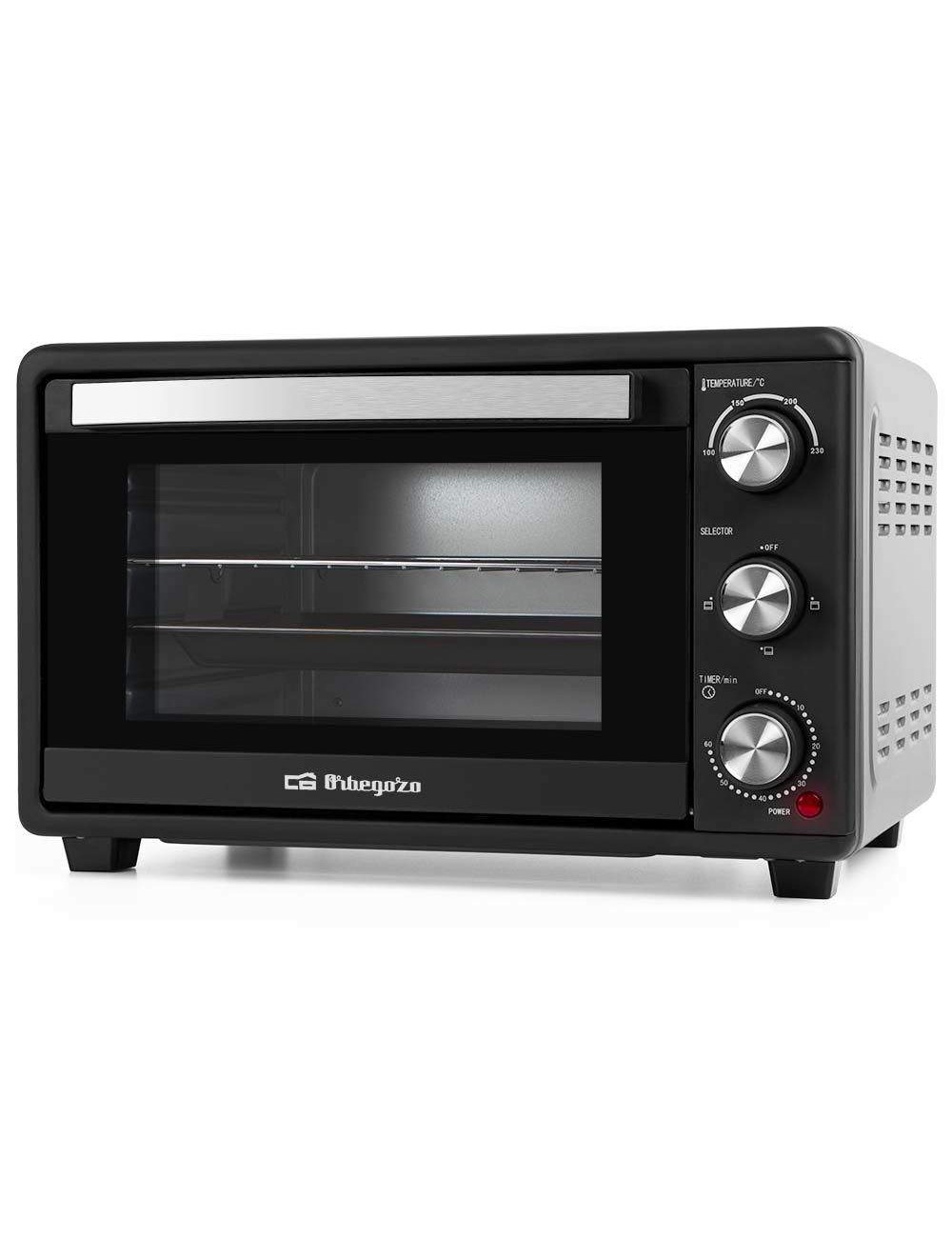 ORBEGOZO HORNO SOBREMESA  HO 255 HORNO TOSTADOR 25 L 1500 W NEGRO Orbegozo - 1