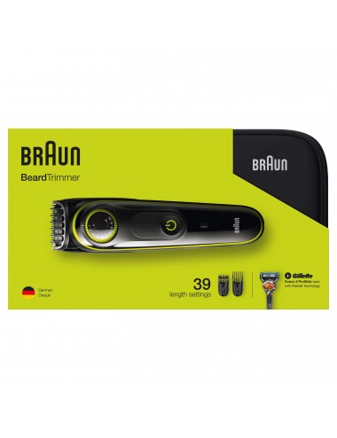 Braun 81703319 depiladora para la barba Negro, Verde Braun - 2