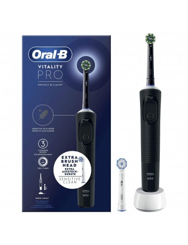 BRAUN CEPILLO DENTAL D103.423.3 VITALITY PRO NEGRO. Braun - 3 BRAUN CEPILLO DENTAL D103.423.3 VITALITY PRO NEGRO. Braun - 3