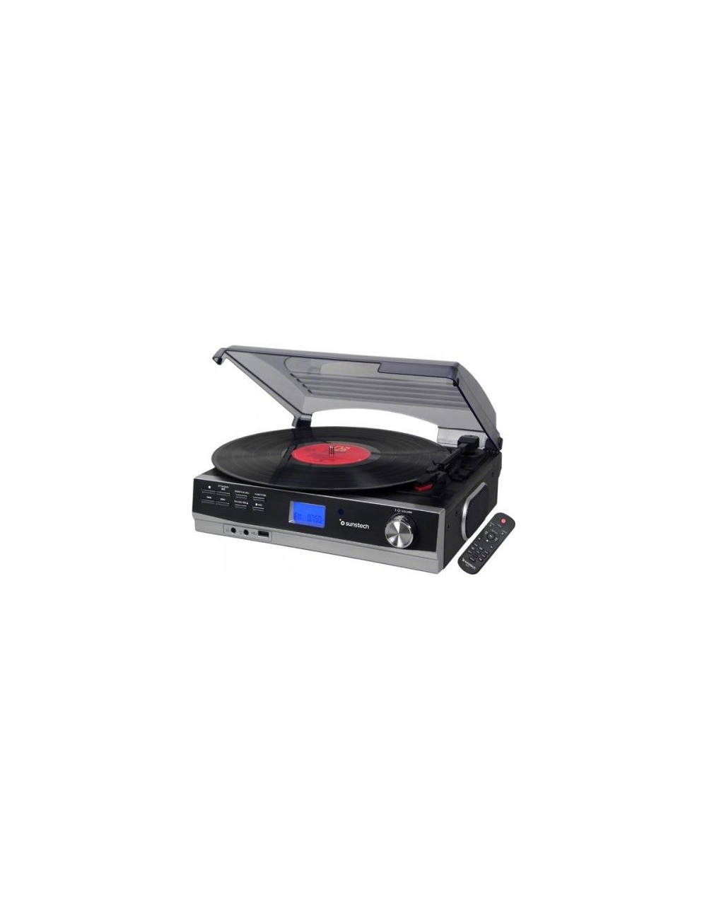 Sunstech PXR23 tocadisco Negro Sunstech - 1