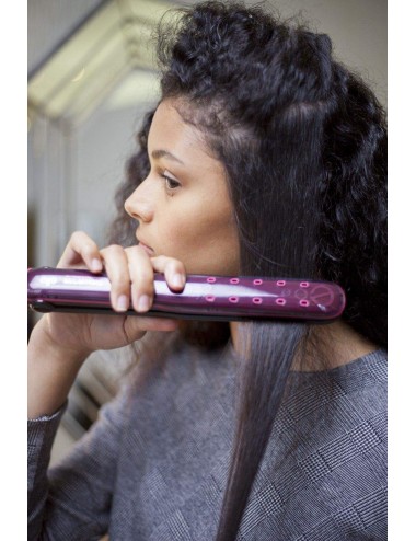 Rowenta For Elite Express Liss SF4012 Utensilio de peinado Plancha de pelo Caliente Negro, Rosa 1,8 m Rowenta - 2