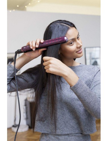 Rowenta For Elite Express Liss SF4012 Utensilio de peinado Plancha de pelo Caliente Negro, Rosa 1,8 m Rowenta - 3