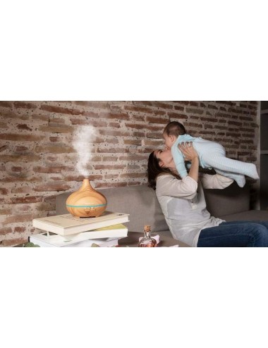 Cecotec Humidificador PURE AMORA 150 YANG Madera Difusor Olores 7 Colores Led Cecotec - 3