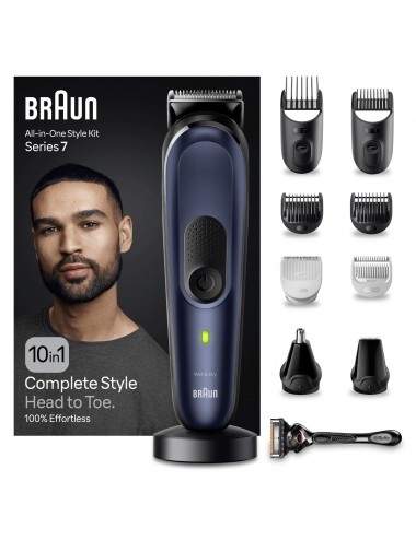 BRAUN CORTAPELOS + BARBA MGK7421 10 EN 1 STYLING KIT. Braun - 3